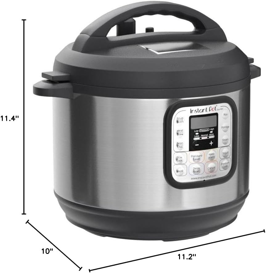 Best Instant Pot Duo 7-in-1 Pressure Cooker for Every Kitchen Size (3QT~8QT)