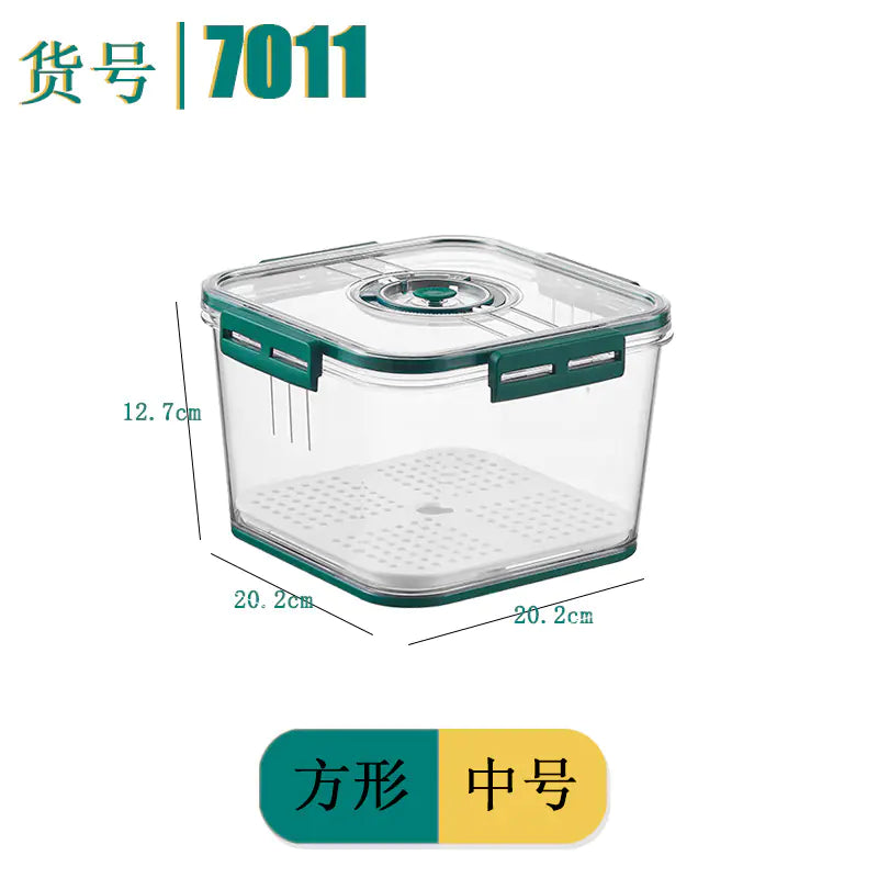 PET Refrigerator Storage Box Set – Airtight Freezer-Safe Kitchen Containers