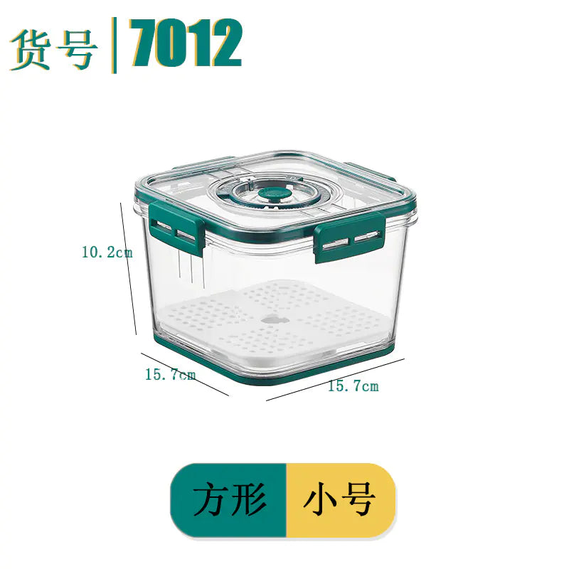 PET Refrigerator Storage Box Set – Airtight Freezer-Safe Kitchen Containers