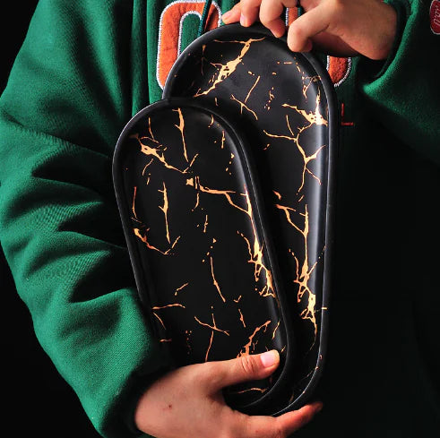 Luxury Ceramic Fish Plate – Modern Nordic Dish for Dining & Home Decor