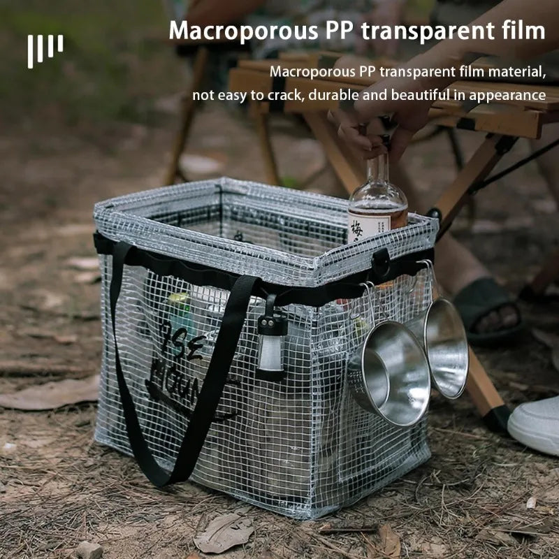 Panoramic Outdoor Foldable Storage Bag for Camping Items