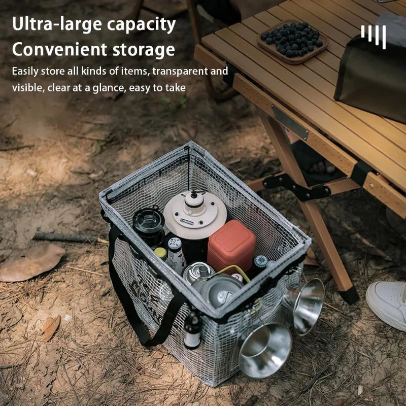 Panoramic Outdoor Foldable Storage Bag for Camping Items