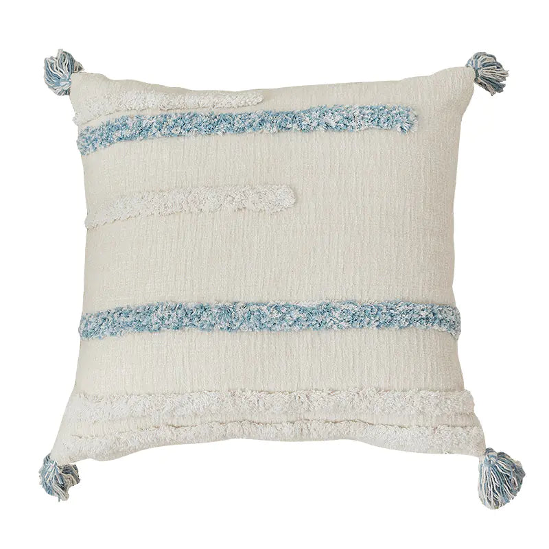 Luxury Bohemian Throw Pillow Covers – 45x45cm Cotton Embroidery Cushion Covers