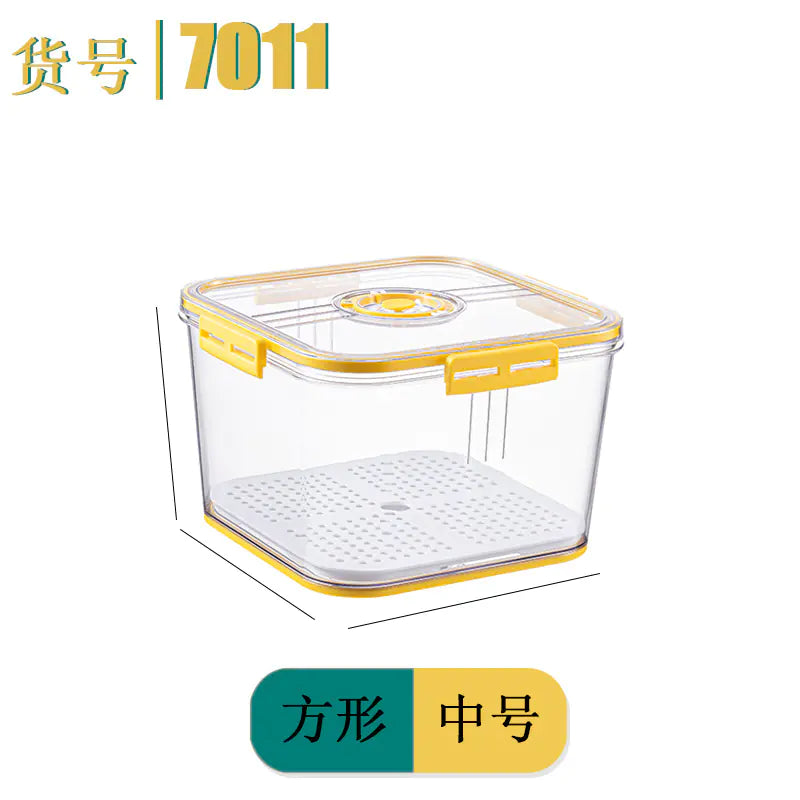 PET Refrigerator Storage Box Set – Airtight Freezer-Safe Kitchen Containers