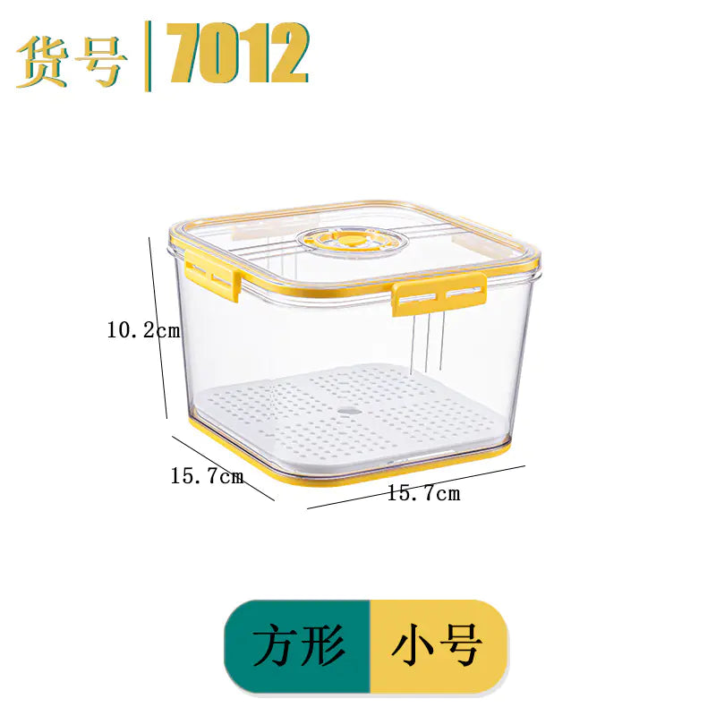 PET Refrigerator Storage Box Set – Airtight Freezer-Safe Kitchen Containers