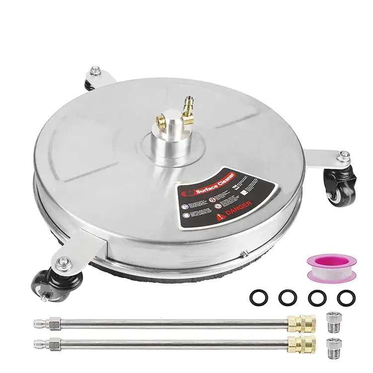 High Pressure Stainless Steel 3-Wheel Floor Cleaner