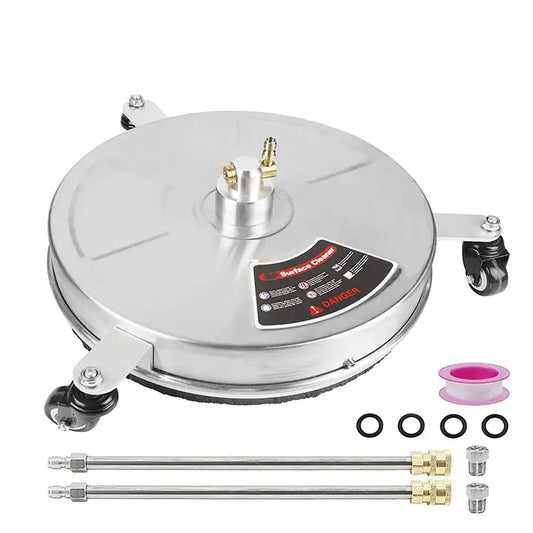 High Pressure Stainless Steel 3-Wheel Floor Cleaner