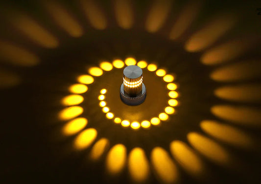 Modern Color-Changing LED Wall Lamp – Remote Control & Dimmable Design