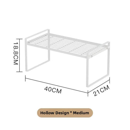 Steel Sliding Door Storage Box | Multipurpose Kitchen & Mug Organizer