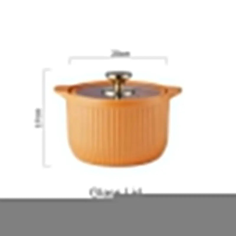 Premium Household Casserole Pot – Gas-Stove Safe & Poridge-Ready