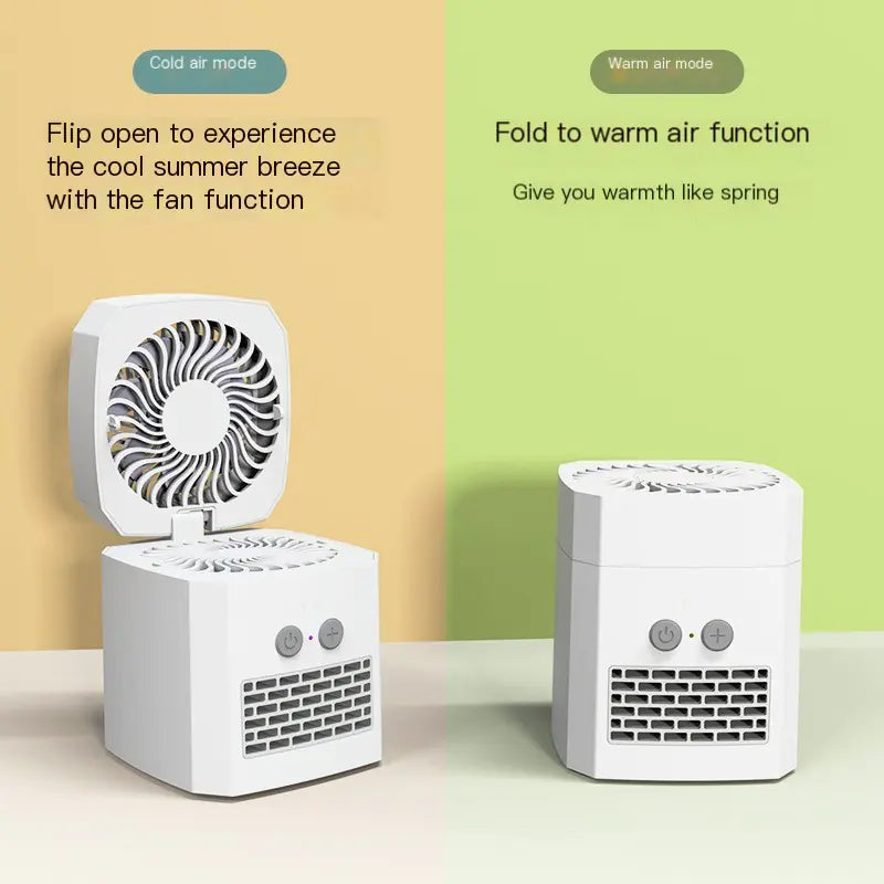 Portable Mini Spray Humidifier and Fan for Home/Office