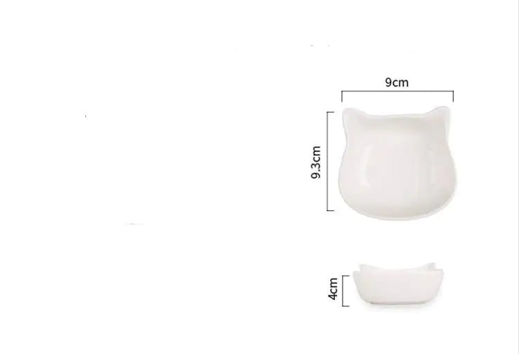 Child-Friendly Cat Shaped Meal Bowl – Porcelain Kids Bowl