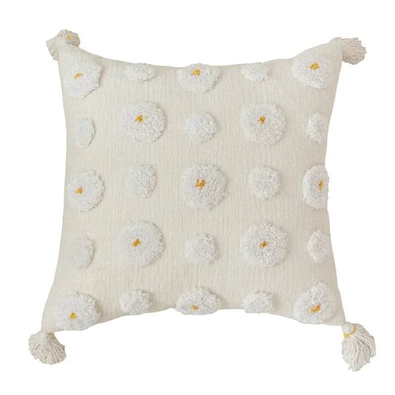 Luxury Bohemian Throw Pillow Covers – 45x45cm Cotton Embroidery Cushion Covers