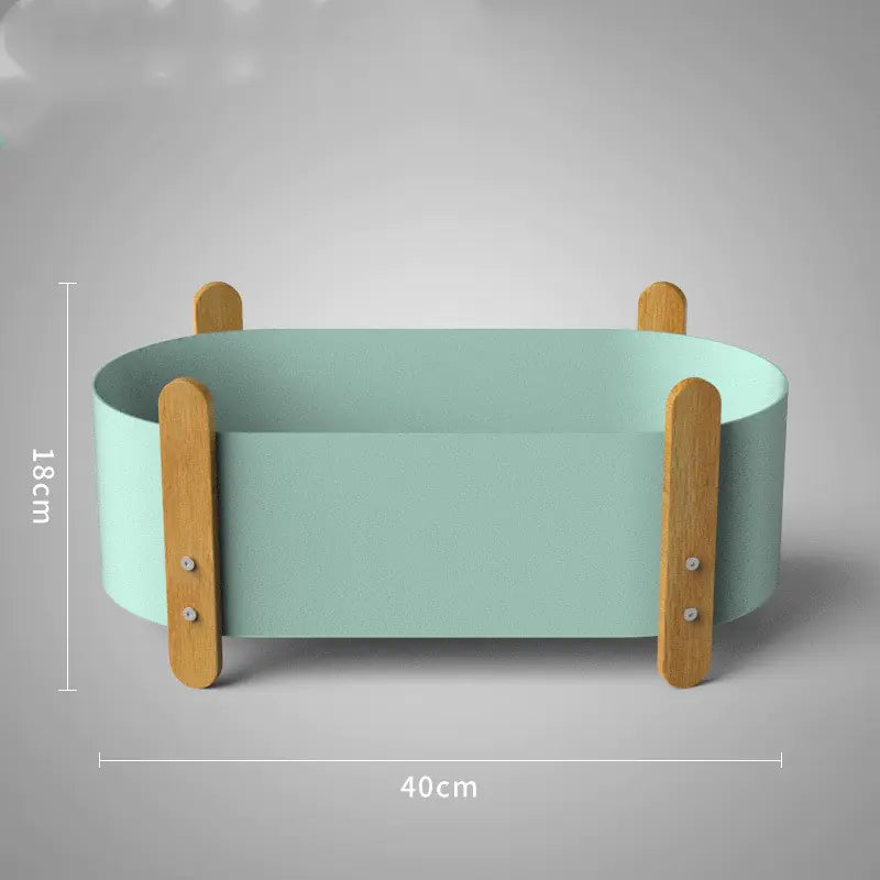 Modern Minimalist Iron Plant Pot | Corrosion-Resistant Nordic Design