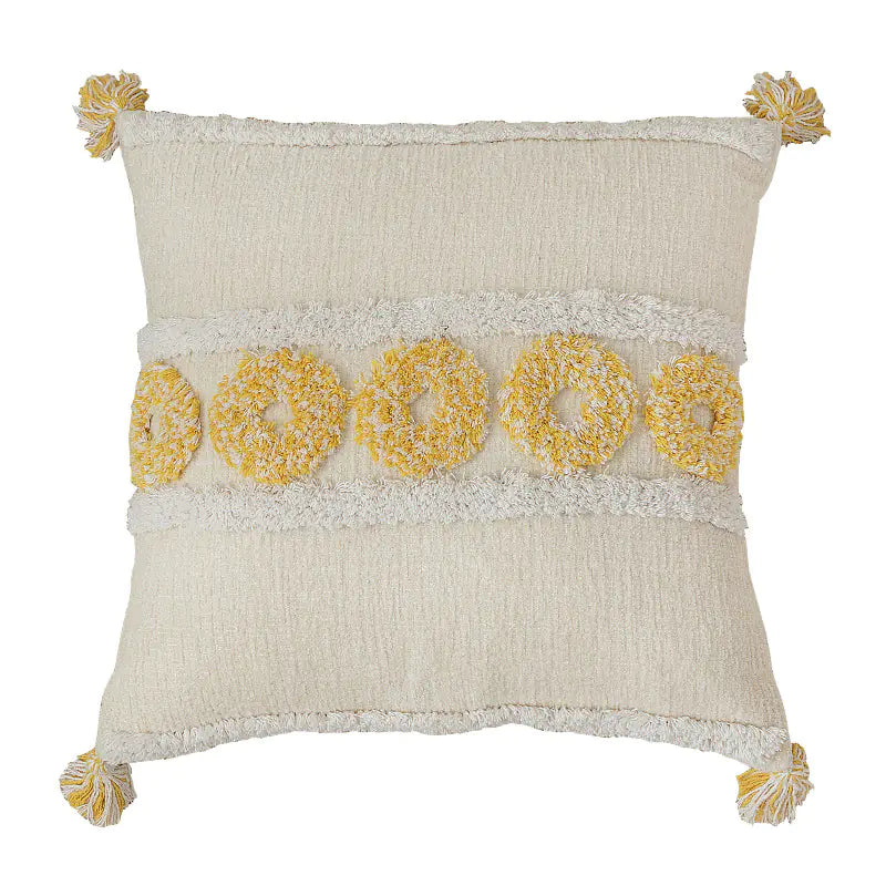 Luxury Bohemian Throw Pillow Covers – 45x45cm Cotton Embroidery Cushion Covers
