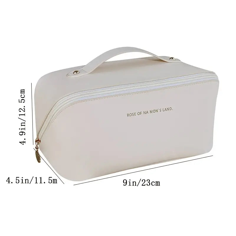 Large Capacity Travel Cosmetic Bag – Stylish Makeup Organizer for Travel & Home