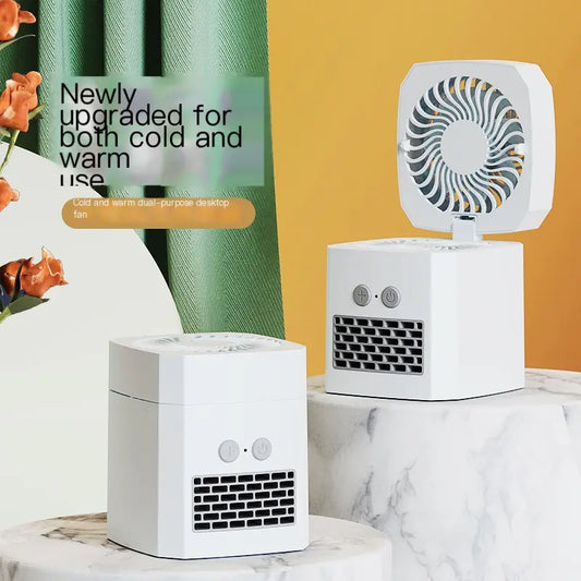 Portable Mini Spray Humidifier and Fan for Home/Office