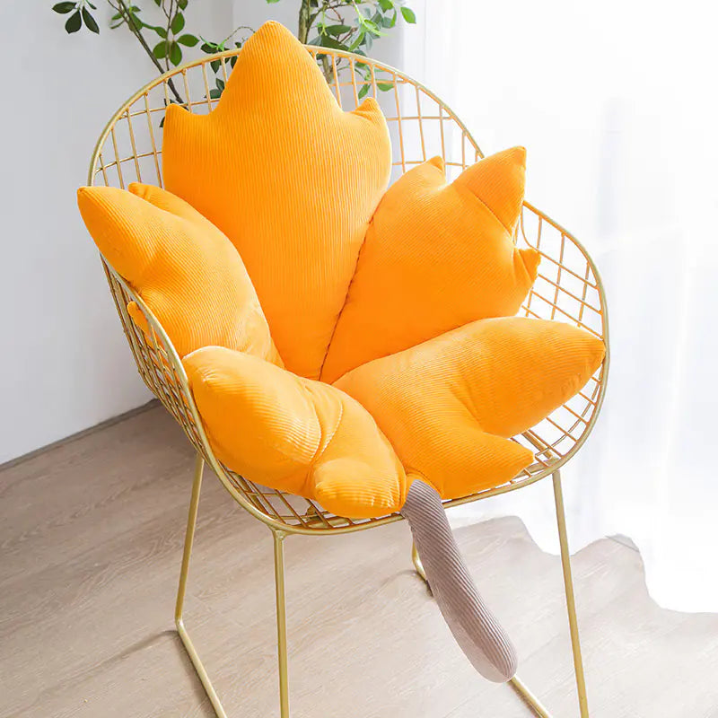 Maple Leaf Shaped Tatami Cushion for Sofa Chair